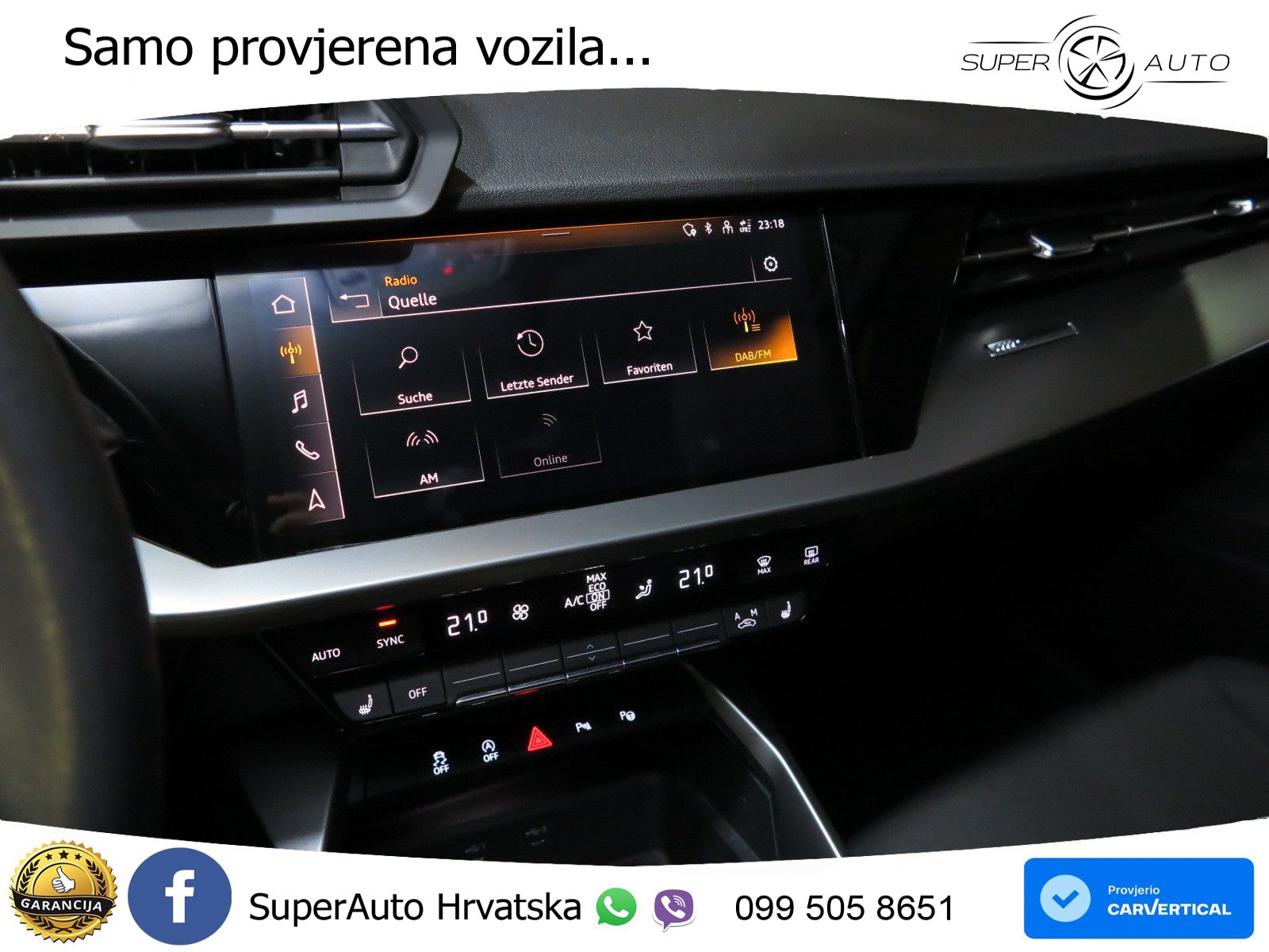 Audi A3 35 TDI (150 KS) S tronic LED+GR SJED+ACC