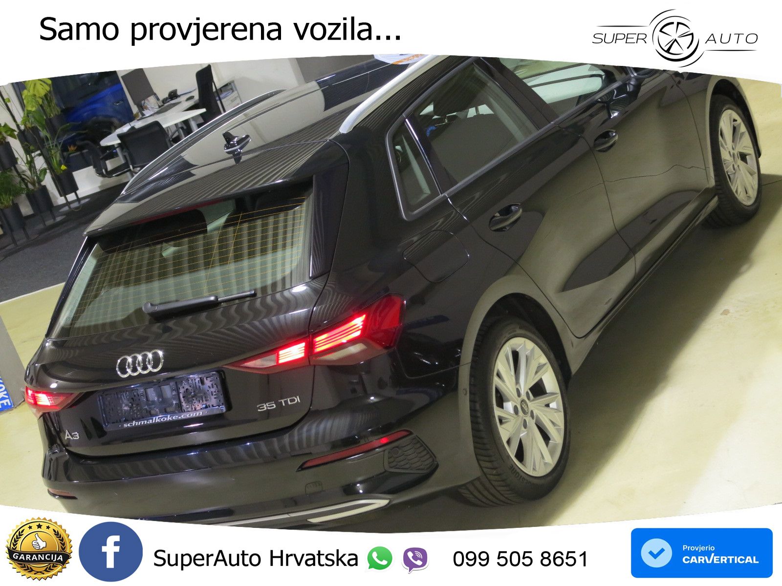 Audi A3 35 TDI (150 KS) S tronic LED+GR SJED+ACC
