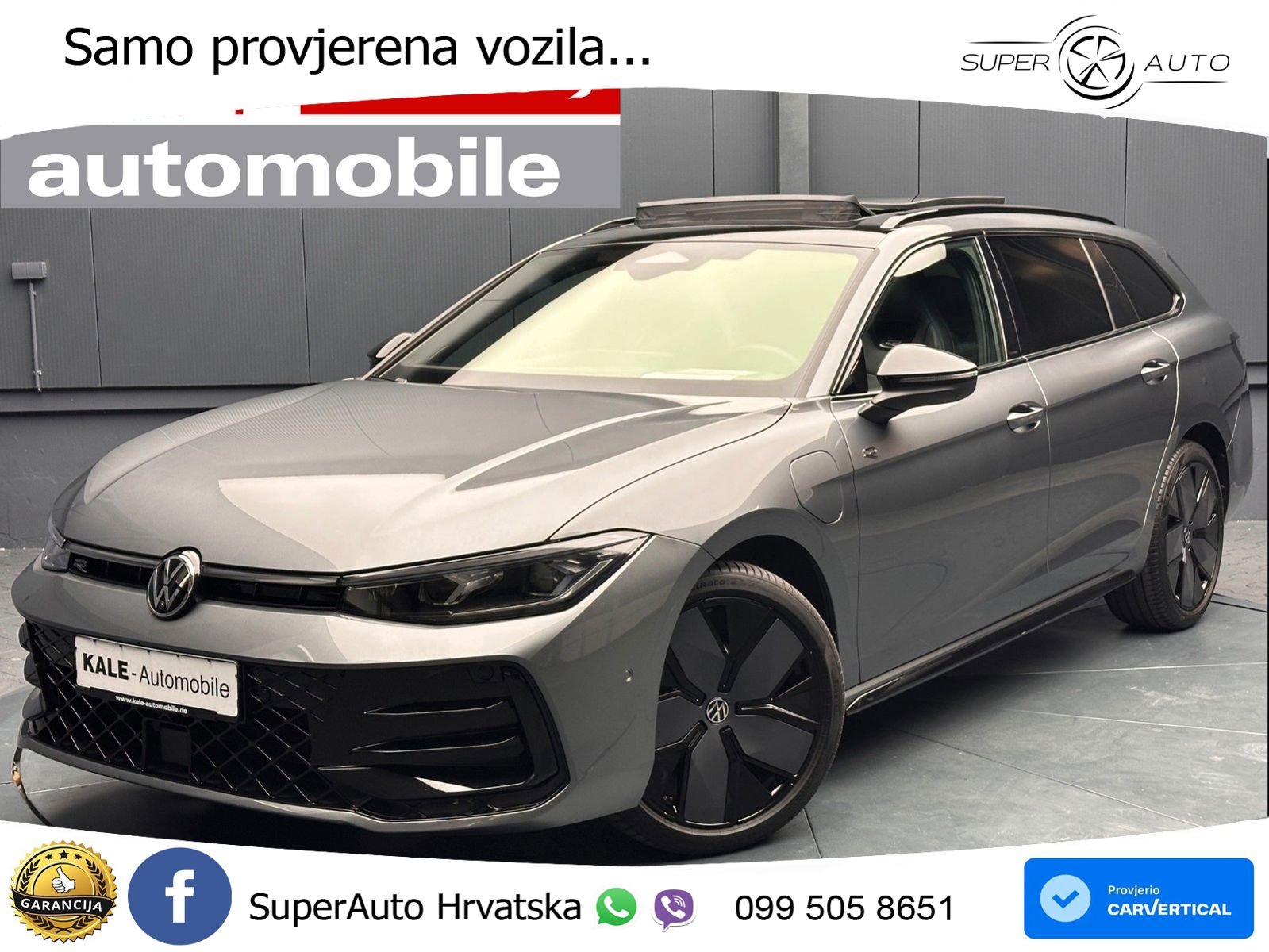 Volkswagen Passat Variant 1.5 TSI (272 KS) eHybrid DSG R-Line LED+GR SJED+ACC