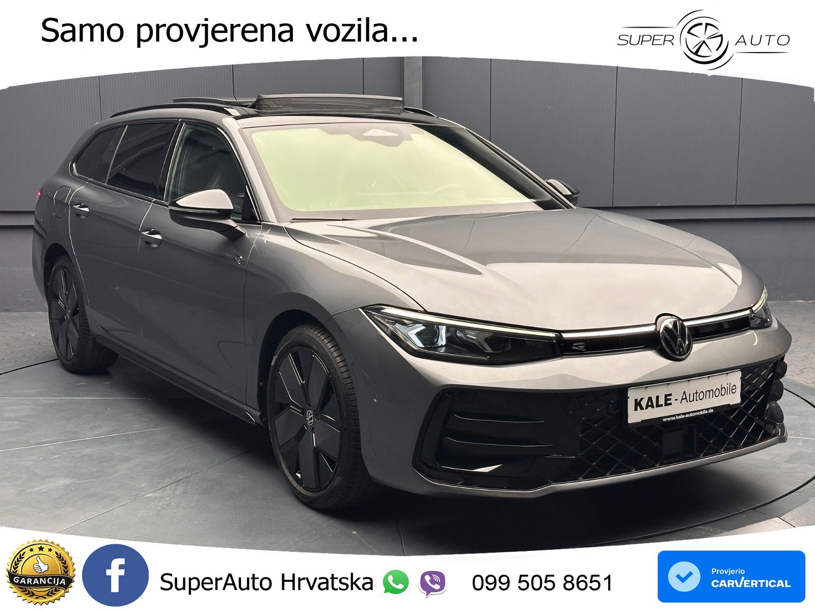Volkswagen Passat Variant 1.5 TSI (272 KS) eHybrid DSG R-Line LED+GR SJED+ACC