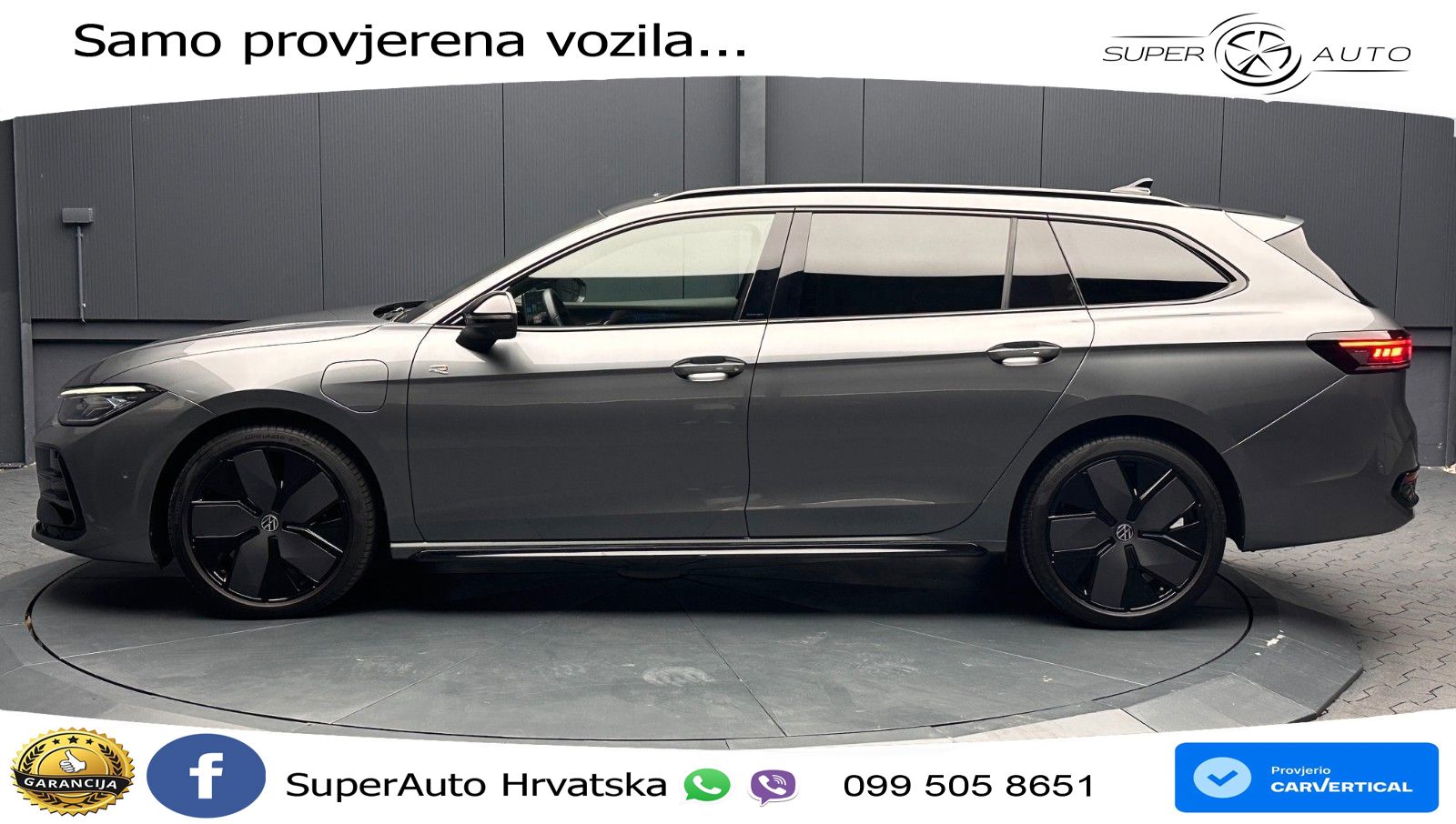 Volkswagen Passat Variant 1.5 TSI (272 KS) eHybrid DSG R-Line LED+GR SJED+ACC