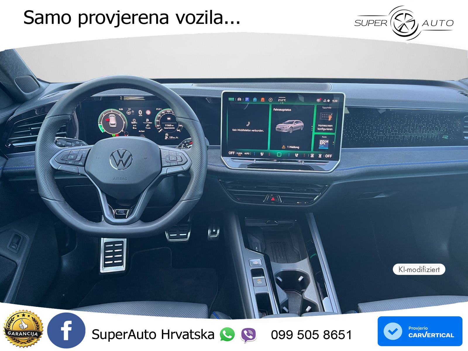 Volkswagen Passat Variant 2.0 TDI (193 KS) 4MOTION DSG R-Line MATRIX+GR SJED+KAM