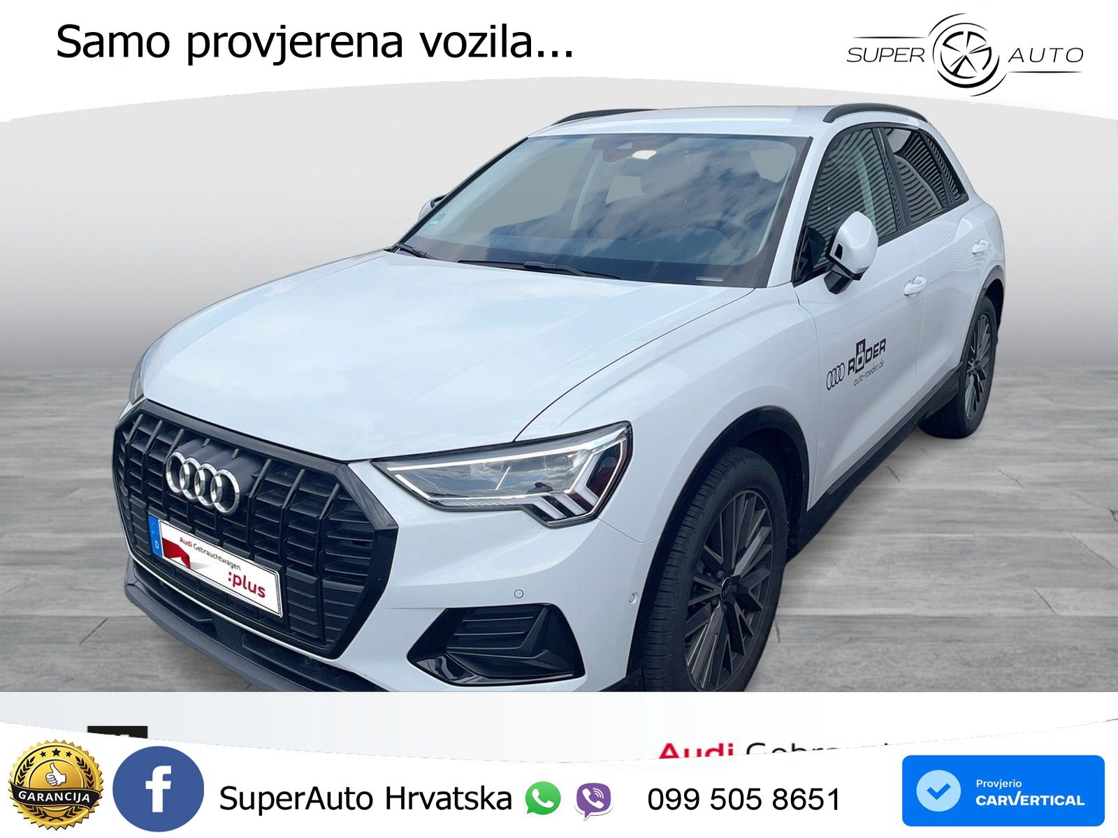 Audi Q3 35 TFSI (150 KS) S tronic advanced LED+GR SJED+ACC
