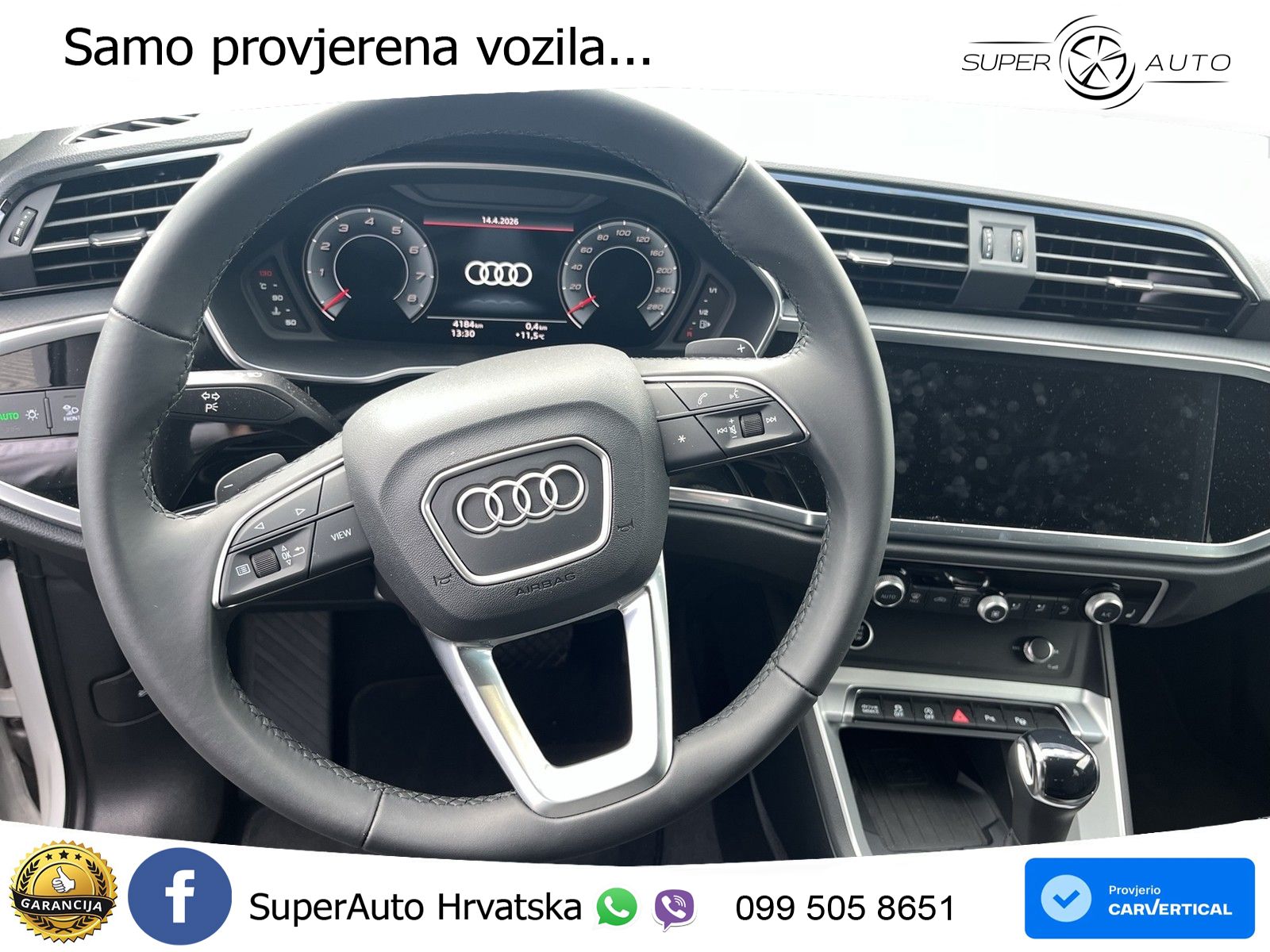 Audi Q3 35 TFSI (150 KS) S tronic advanced LED+GR SJED+ACC
