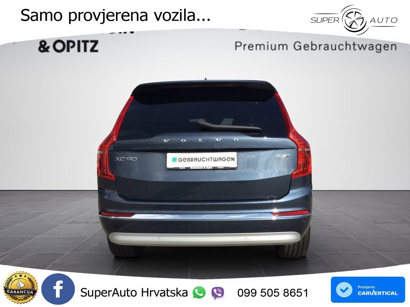 Volvo XC90 2.0 B5 Diesel AWD Automatic ZRAČNI+ACC+4xGR SJED+KAM
