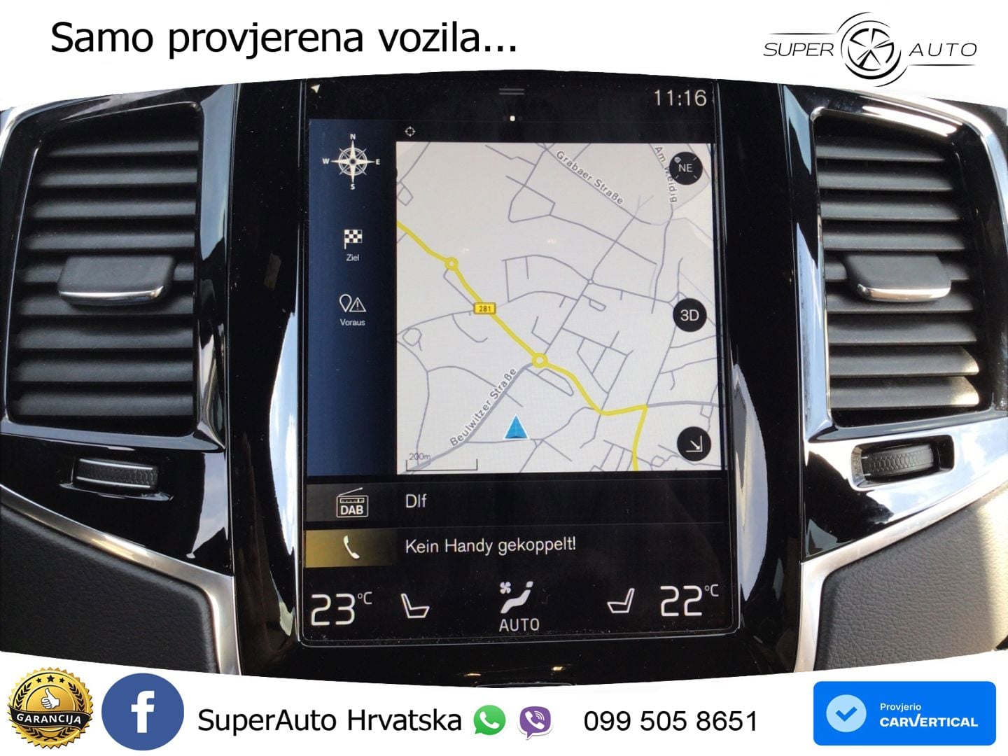 Volvo XC90 2.0 B5 Diesel AWD Automatic ZRAČNI+ACC+4xGR SJED+KAM