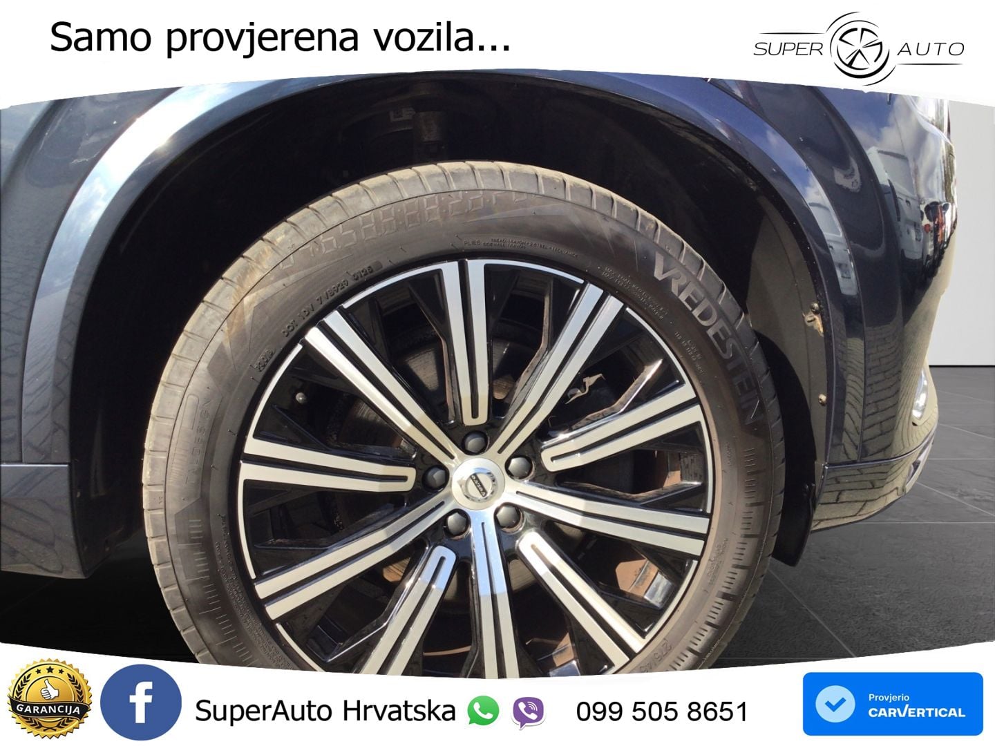 Volvo XC90 2.0 B5 Diesel AWD Automatic ZRAČNI+ACC+4xGR SJED+KAM