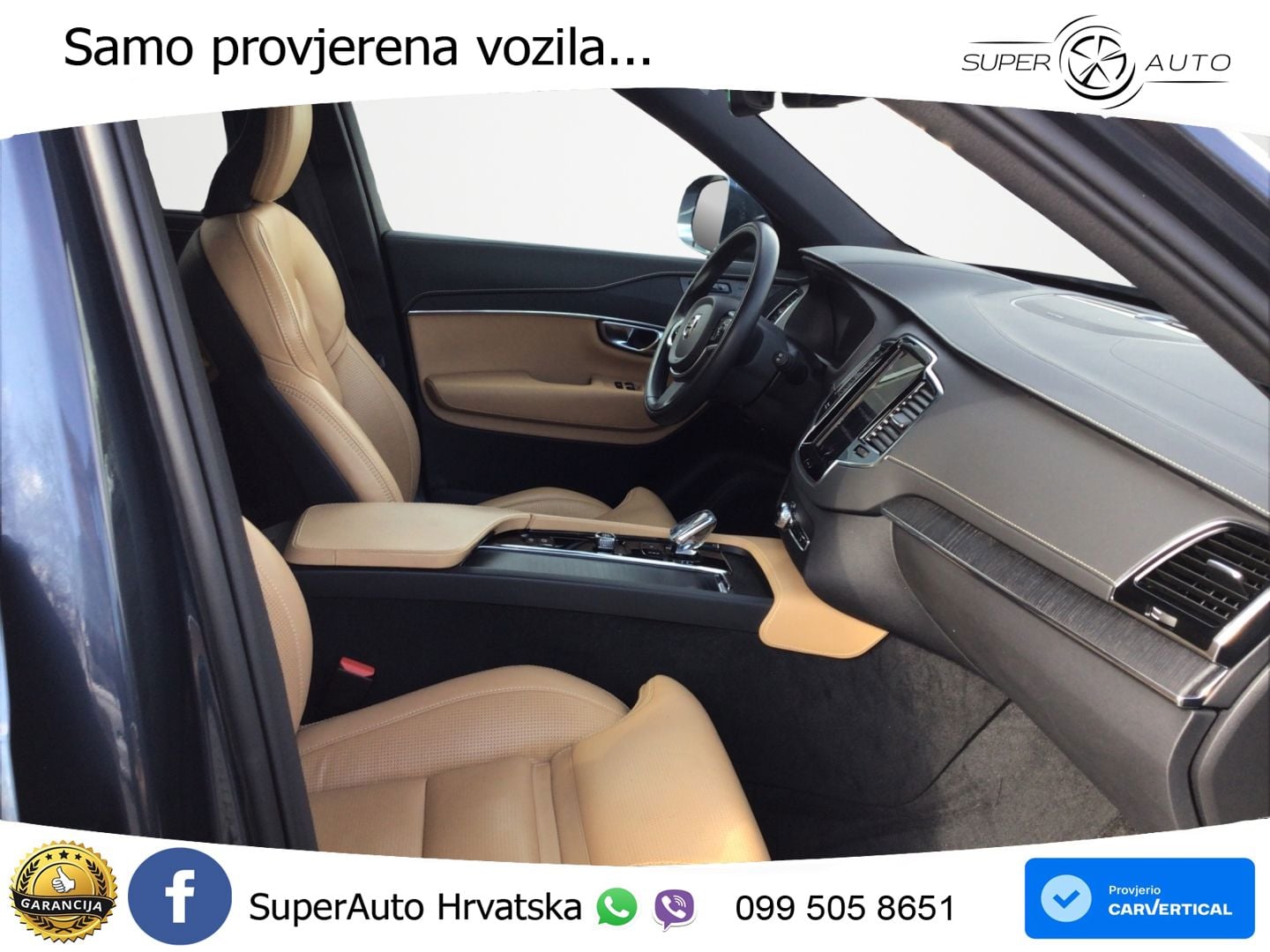 Volvo XC90 2.0 B5 Diesel AWD Automatic ZRAČNI+ACC+4xGR SJED+KAM