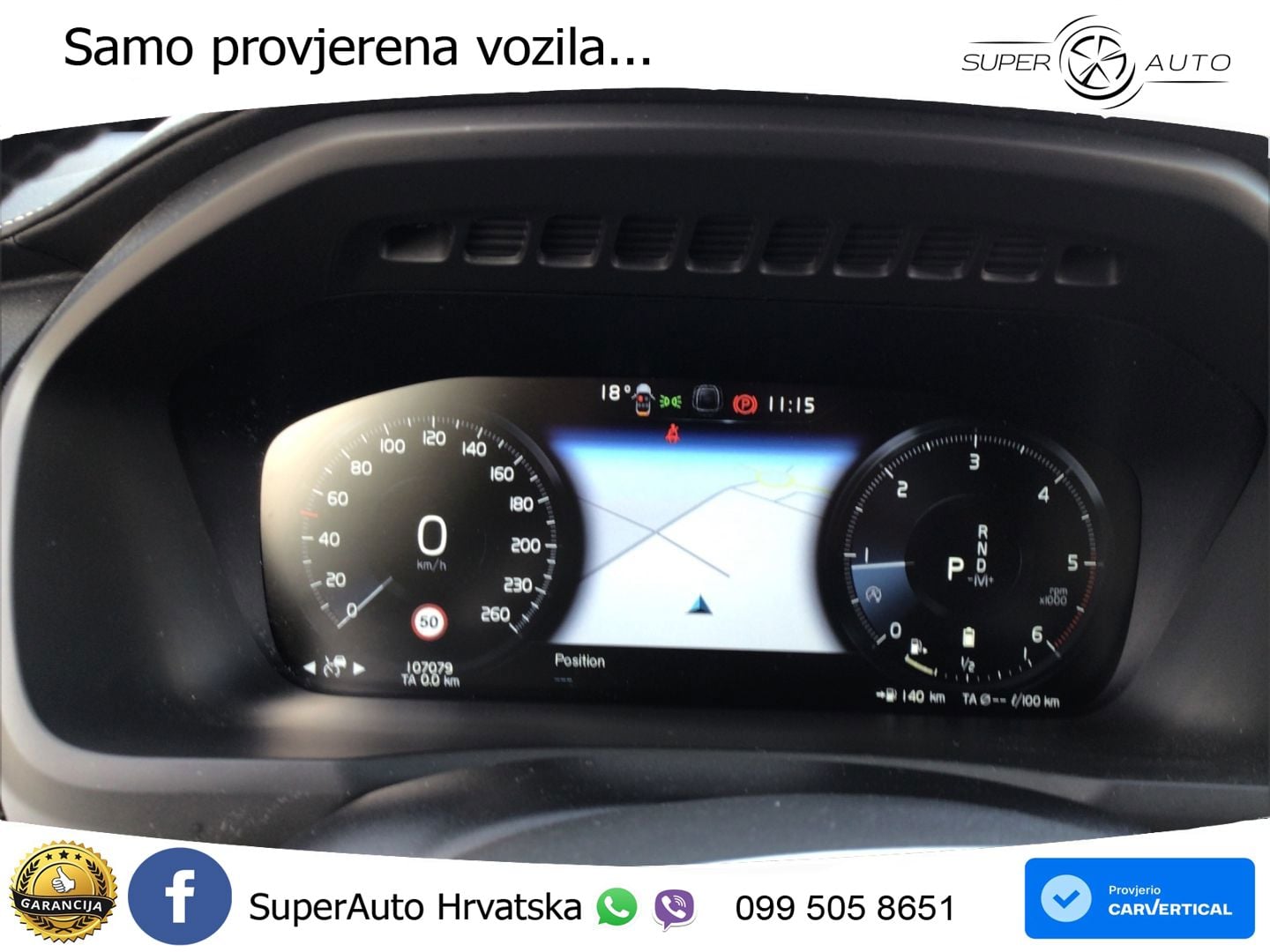 Volvo XC90 2.0 B5 Diesel AWD Automatic ZRAČNI+ACC+4xGR SJED+KAM
