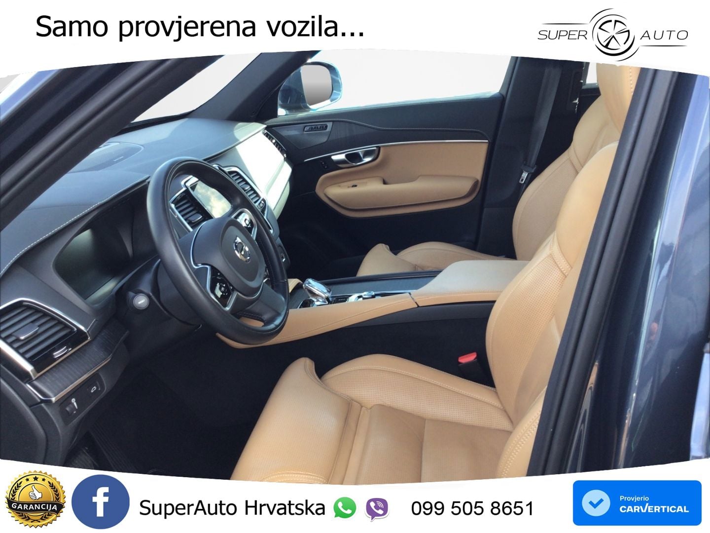 Volvo XC90 2.0 B5 Diesel AWD Automatic ZRAČNI+ACC+4xGR SJED+KAM
