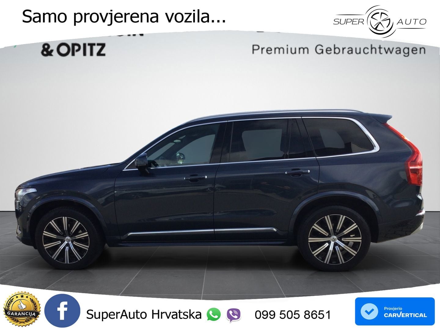 Volvo XC90 2.0 B5 Diesel AWD Automatic ZRAČNI+ACC+4xGR SJED+KAM