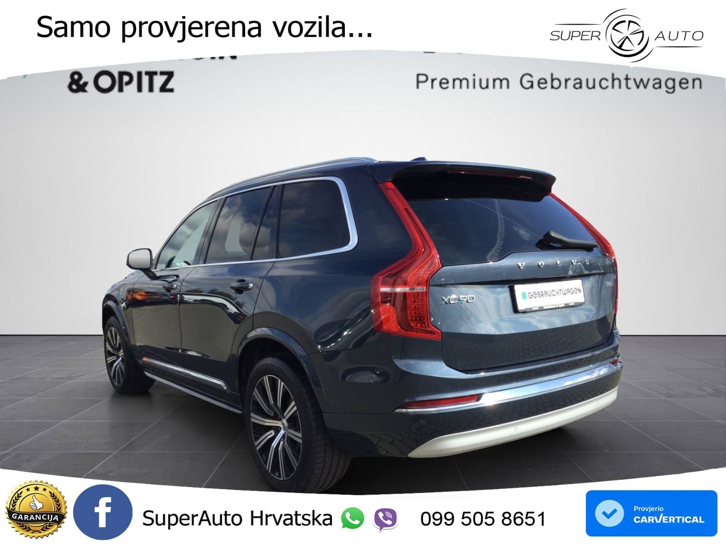 Volvo XC90 2.0 B5 Diesel AWD Automatic ZRAČNI+ACC+4xGR SJED+KAM