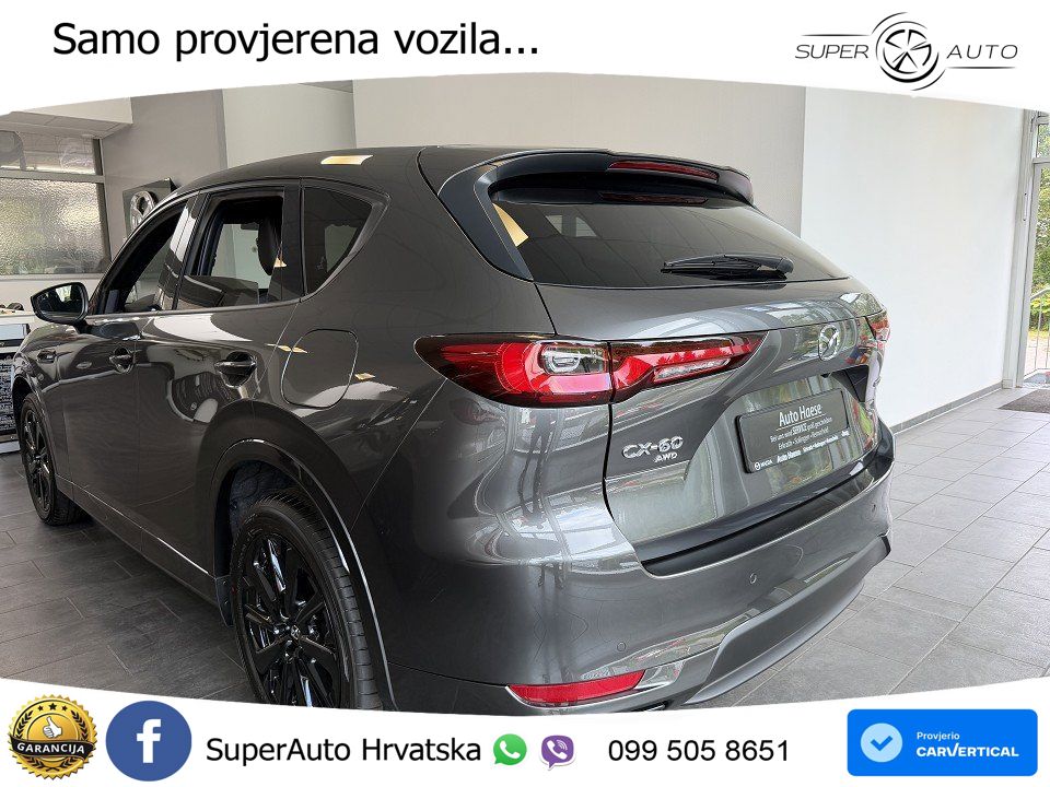 Mazda CX-60 3.3 e-Skyactiv D (254 KS) AWD Automatic MATRIX+GR SJED+KAM