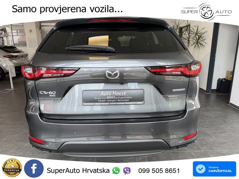 Mazda CX-60 3.3 e-Skyactiv D (254 KS) AWD Automatic MATRIX+GR SJED+KAM