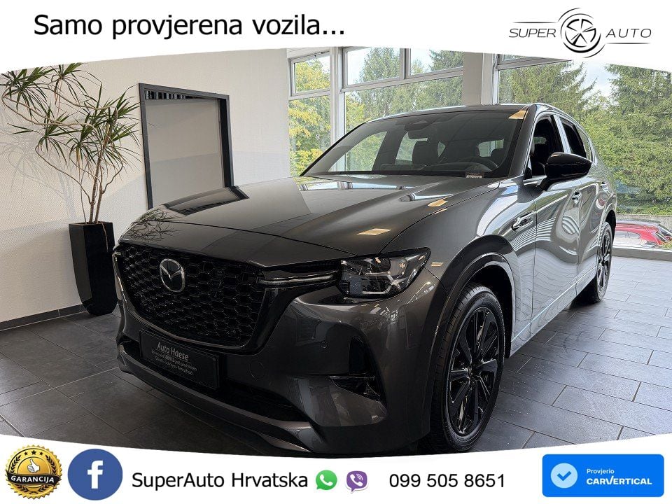 Mazda CX-60 3.3 e-Skyactiv D (254 KS) AWD Automatic MATRIX+GR SJED+KAM