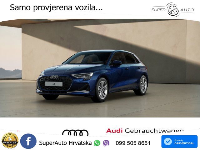 Audi A3 Sportback 40 TFSI e (204 KS) Plug-in Hybrid S tronic advanced LED+GR SJED+ACC