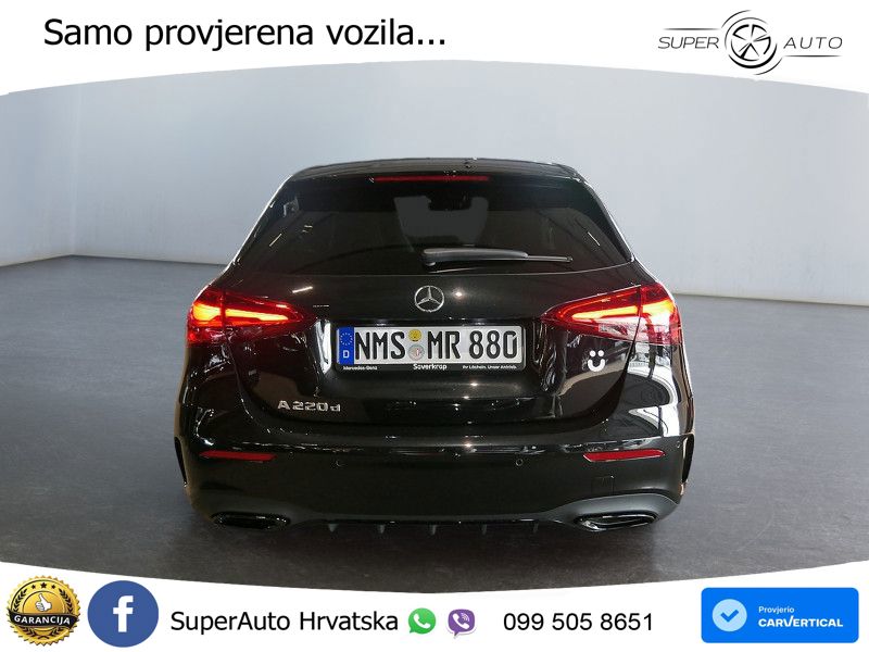 Mercedes-Benz A 220d 8G-DCT AMG ACC+GR SJED+360+PANO