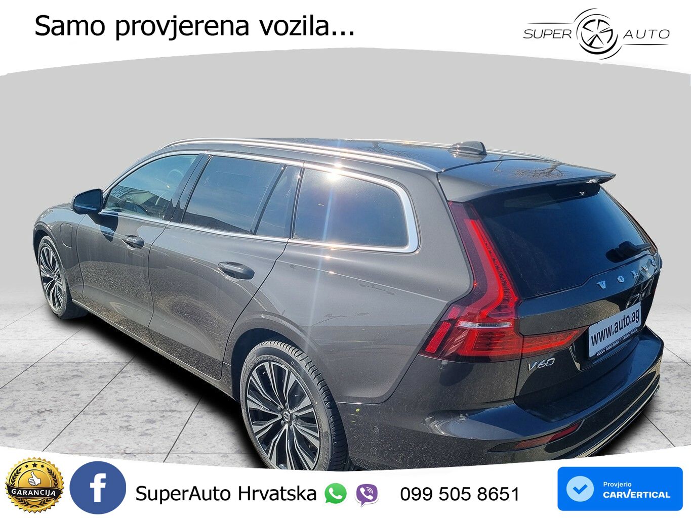 Volvo V60 2.0 T6 AWD Geartronic LED+GR SJED+ACC