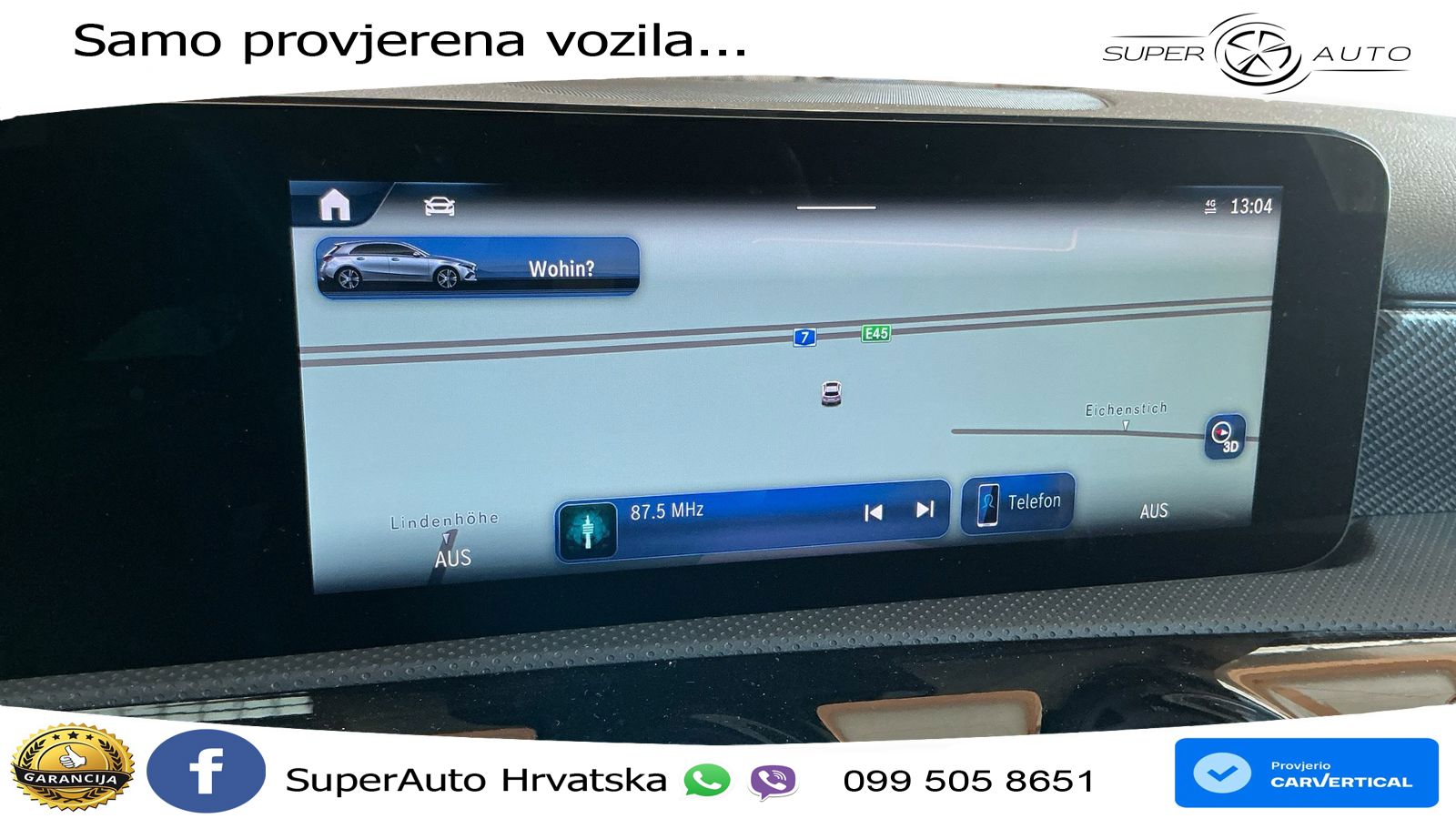 Mercedes-Benz A 180d 8G-DCT LED+GR SJED+ACC