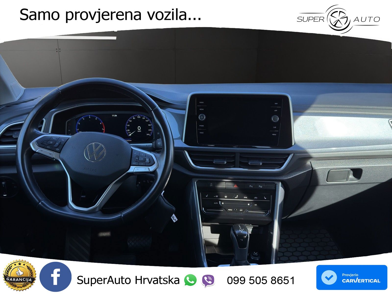 Volkswagen T-Roc 1.5 TSI (150 KS) DSG LED+GR SJED+ACC