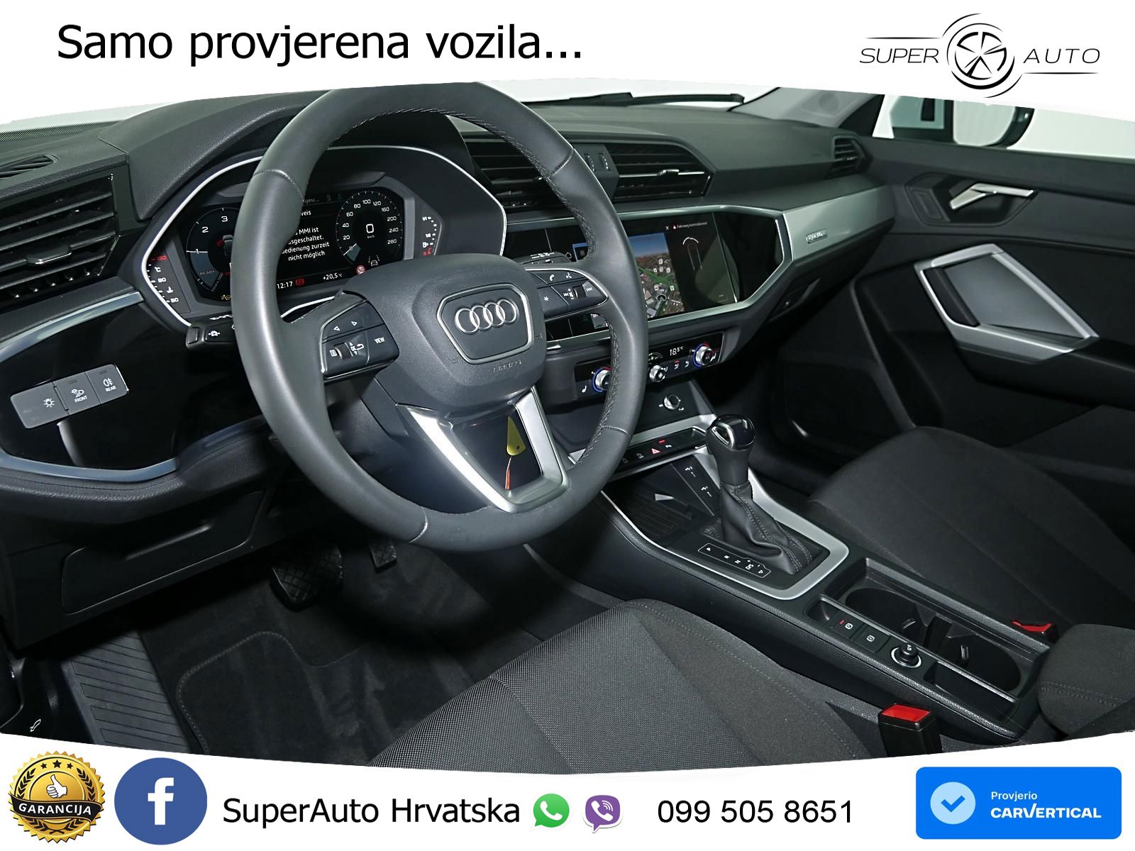 Audi Q3 Sportback 40 TDI (193 KS) quattro S tronic LED+GR SJED+ACC
