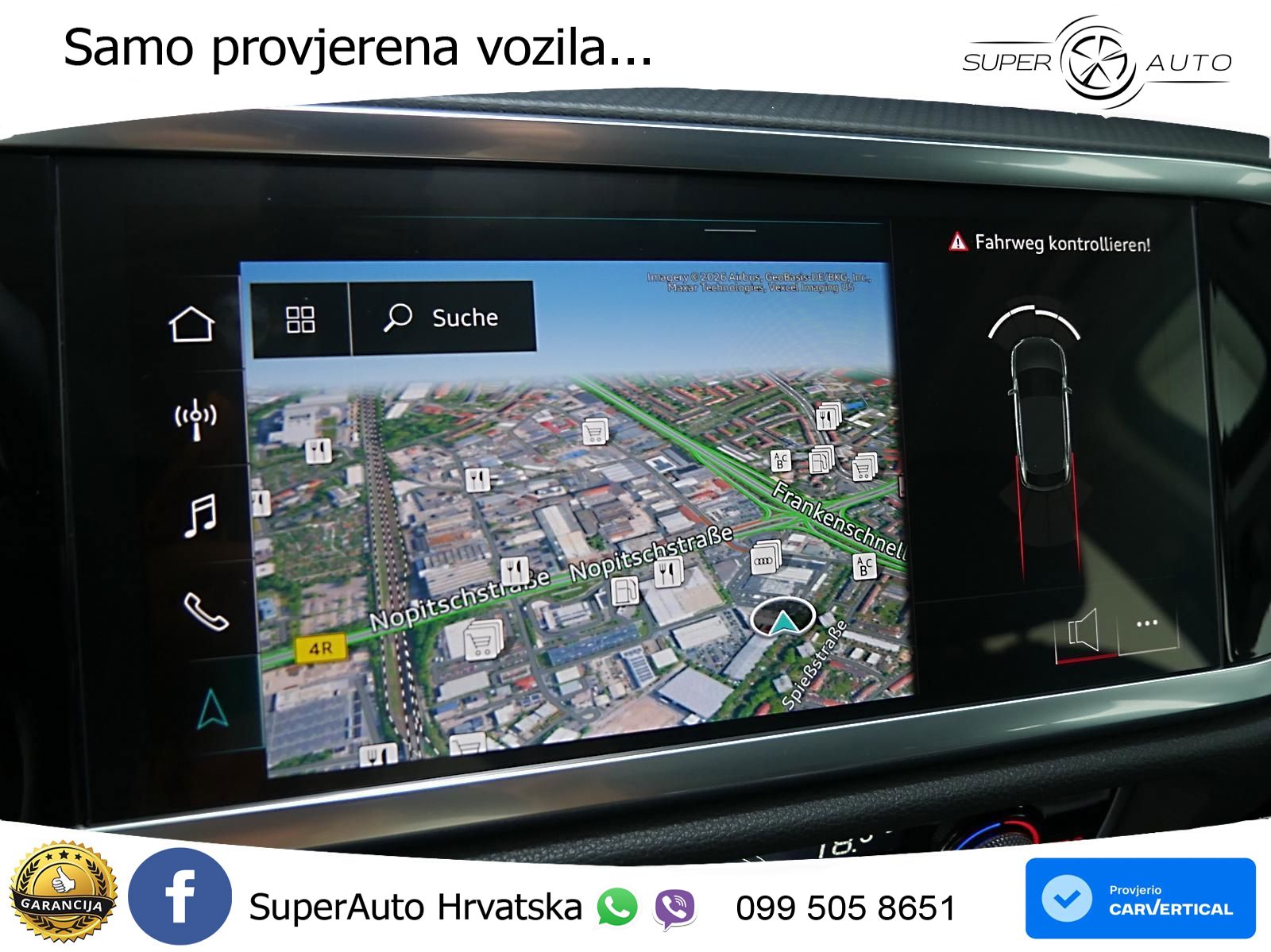 Audi Q3 Sportback 40 TDI (193 KS) quattro S tronic LED+GR SJED+ACC