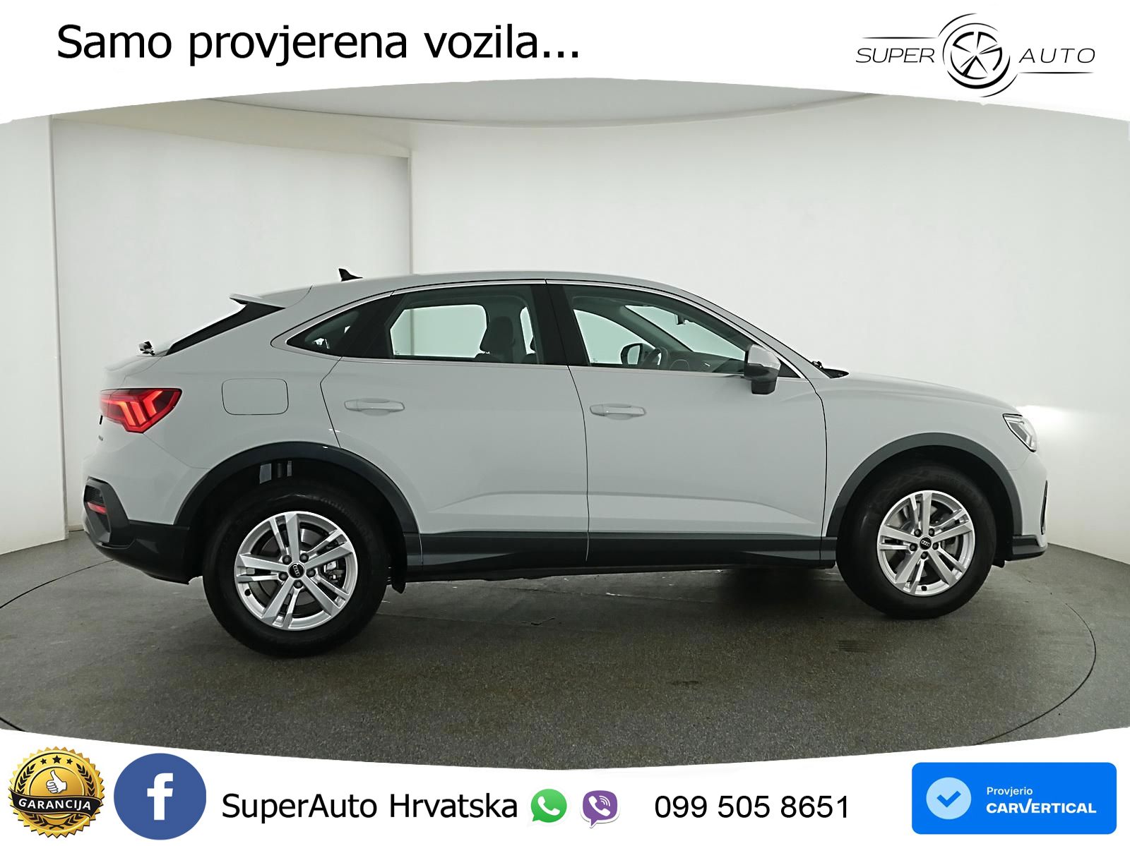 Audi Q3 Sportback 40 TDI (193 KS) quattro S tronic LED+GR SJED+ACC