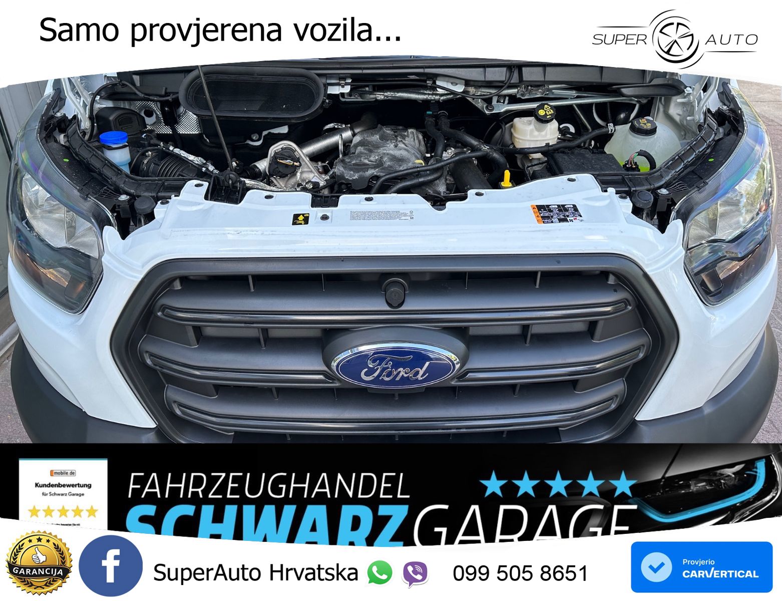 Ford Transit Kasten 350 L4 Trend*DoKa*KAMERA*DAB* 170 KS