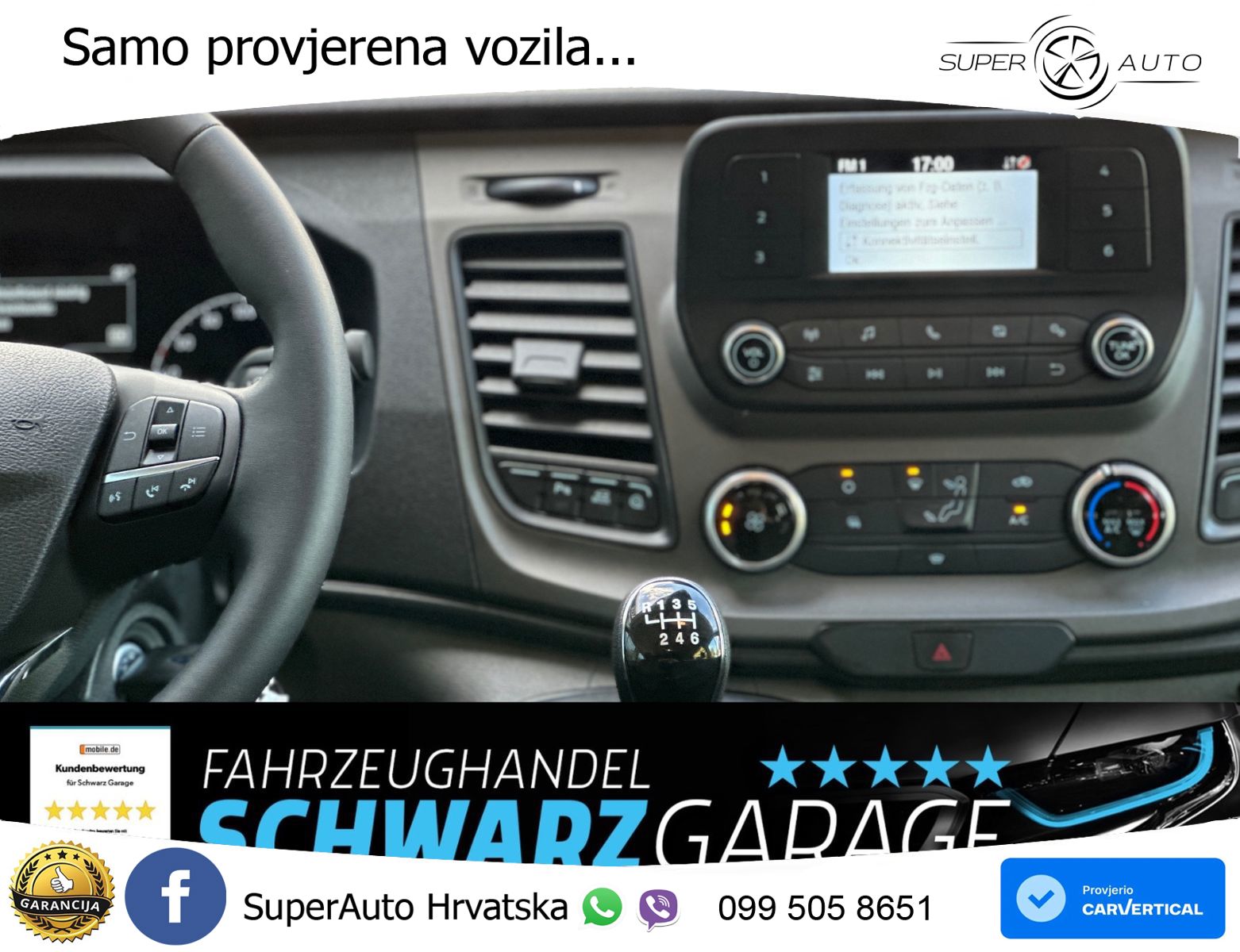 Ford Transit Kasten 350 L4 Trend*DoKa*KAMERA*DAB* 170 KS