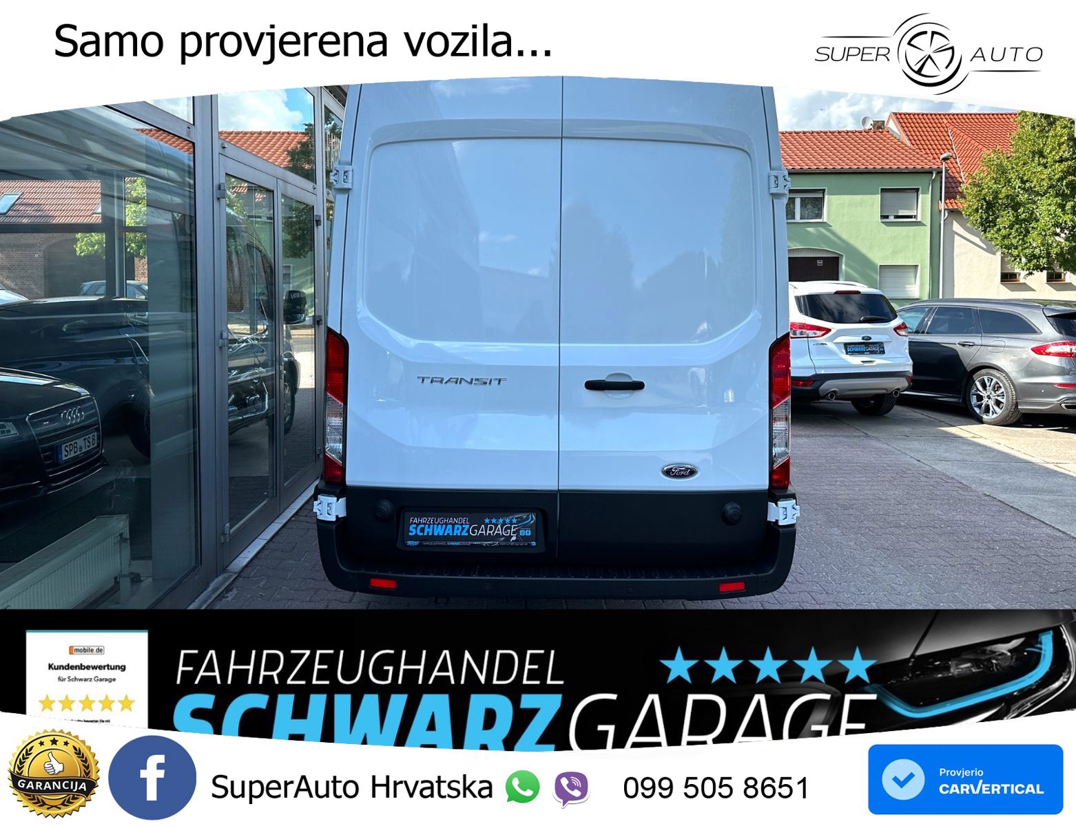 Ford Transit Kasten 350 L4 Trend*DoKa*KAMERA*DAB* 170 KS
