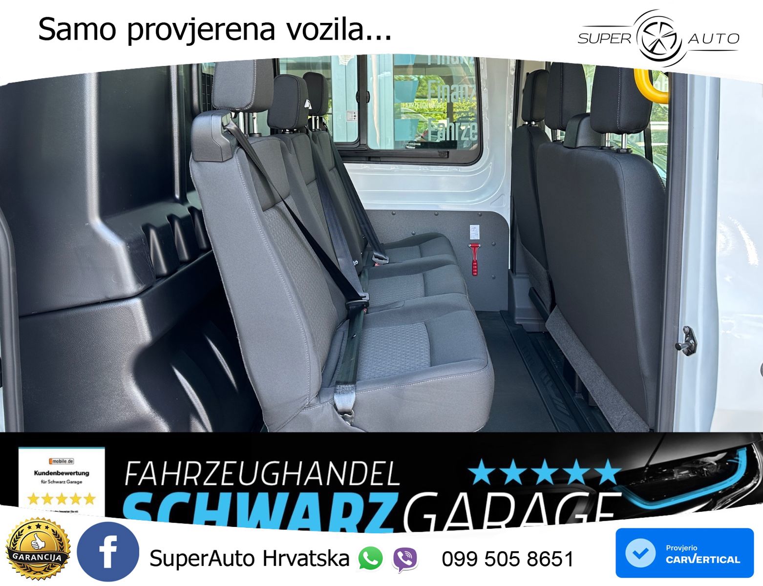 Ford Transit Kasten 350 L4 Trend*DoKa*KAMERA*DAB* 170 KS