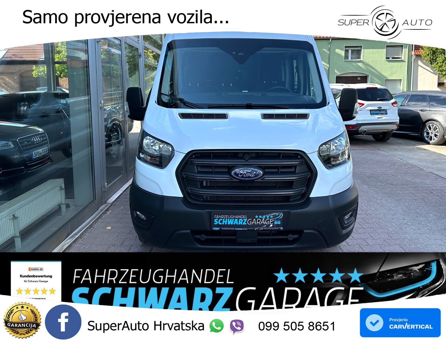 Ford Transit Kasten 350 L4 Trend*DoKa*KAMERA*DAB* 170 KS