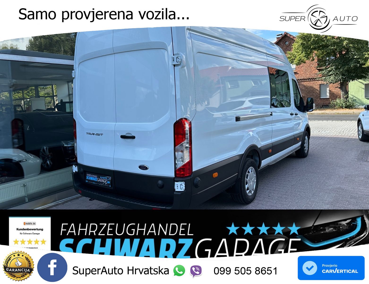 Ford Transit Kasten 350 L4 Trend*DoKa*KAMERA*DAB* 170 KS