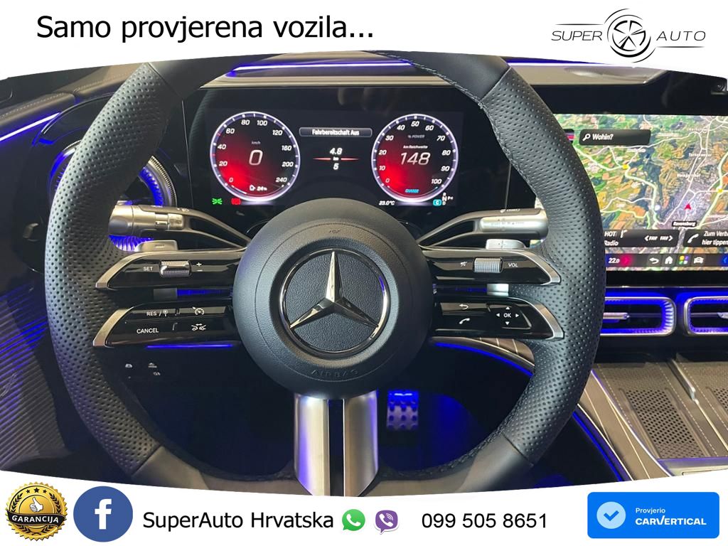 Mercedes GLC 400 94 kWh (489 KS) 4MATIC EQ Technology AMG ZRAČNI+ACC+GR SJED+KAM+PANO