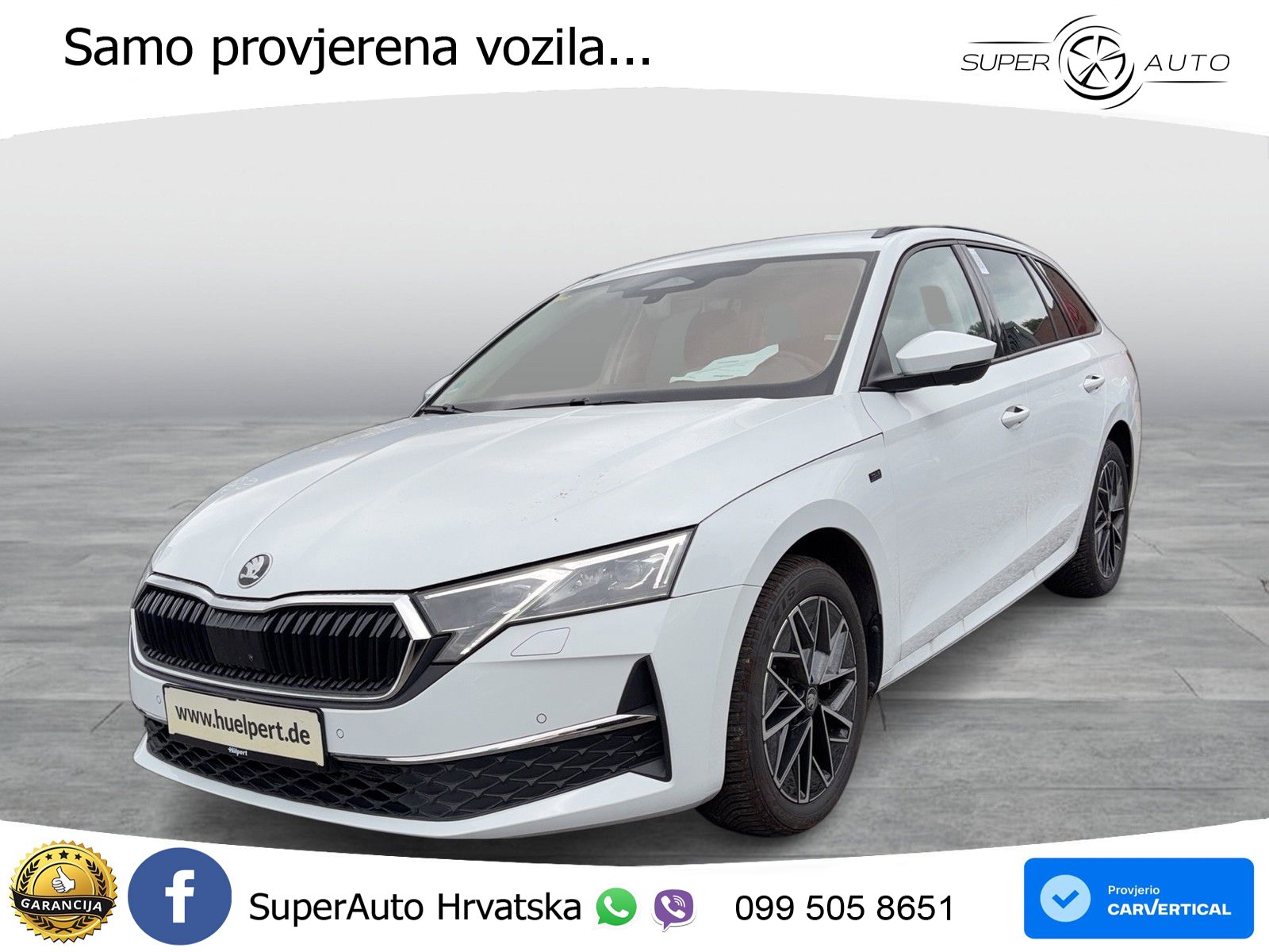 Škoda Octavia Combi 2.0 TDI (150 KS) DSG LED+GR SJED+ACC