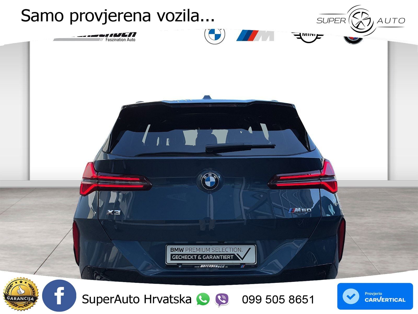 BMW X3 M50 xDrive Steptronic M Sport LED+GR SJED+ACC