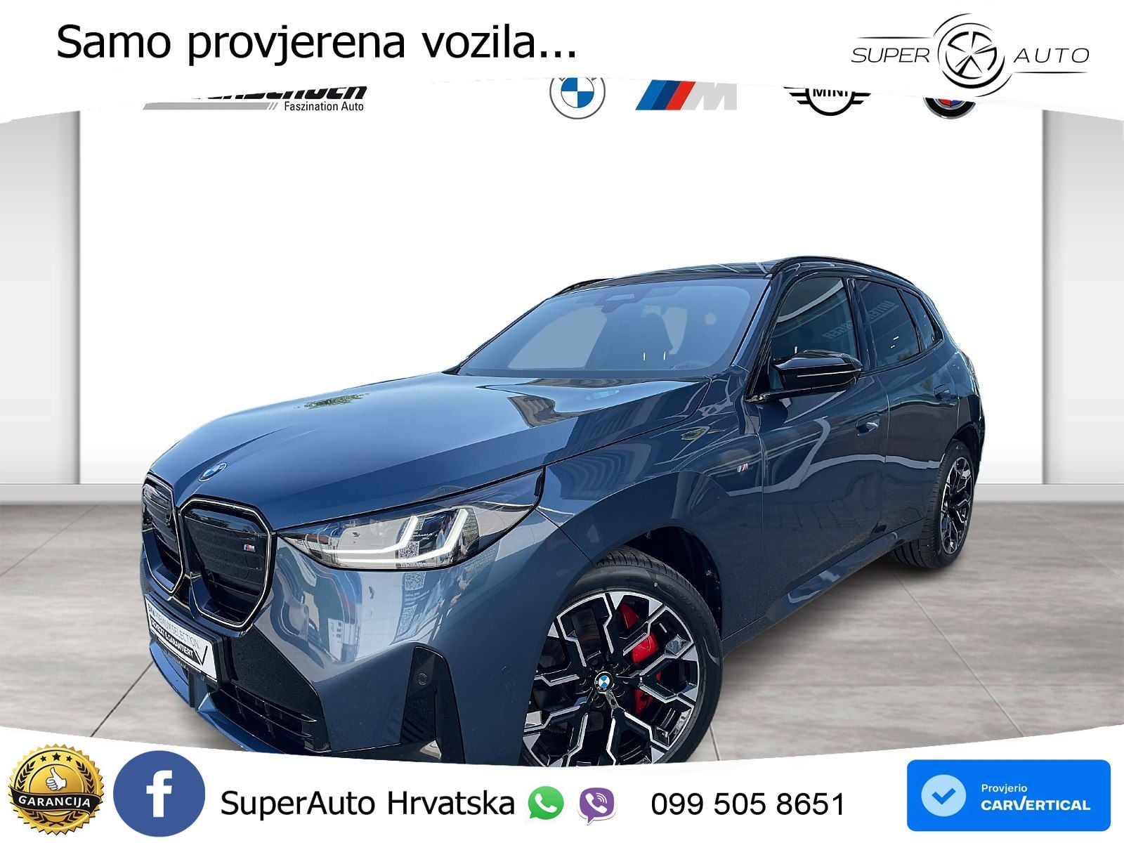 BMW X3 M50 xDrive Steptronic M Sport LED+GR SJED+ACC