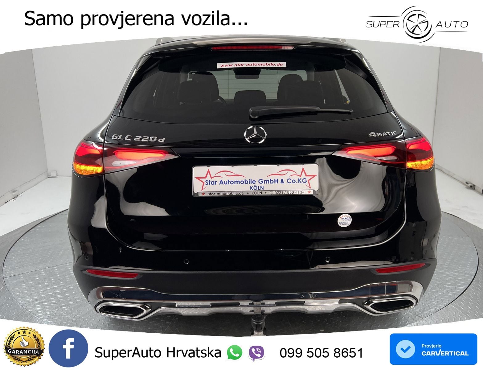 Mercedes GLC 220d (197 KS) 4MATIC 9G-TRONIC LED+GR SJED+ACC