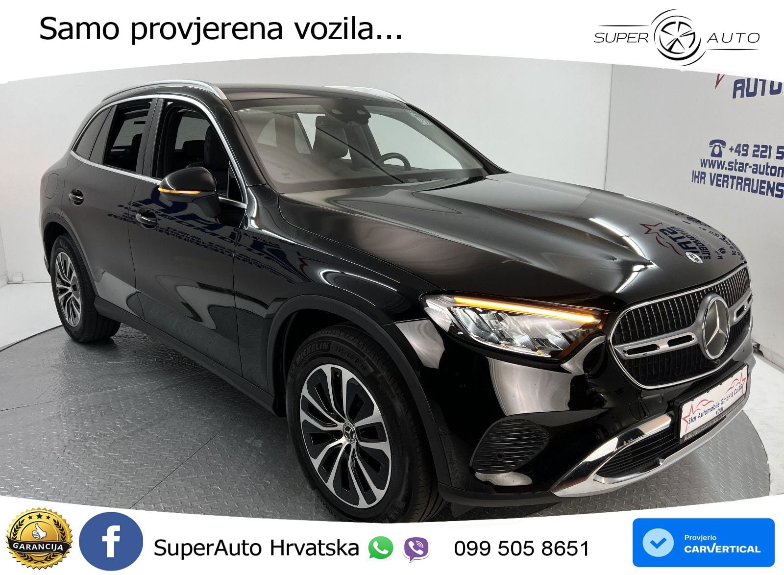 Mercedes GLC 220d (197 KS) 4MATIC 9G-TRONIC LED+GR SJED+ACC