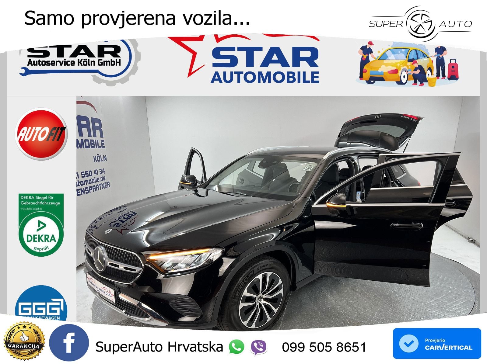 Mercedes GLC 220d (197 KS) 4MATIC 9G-TRONIC LED+GR SJED+ACC