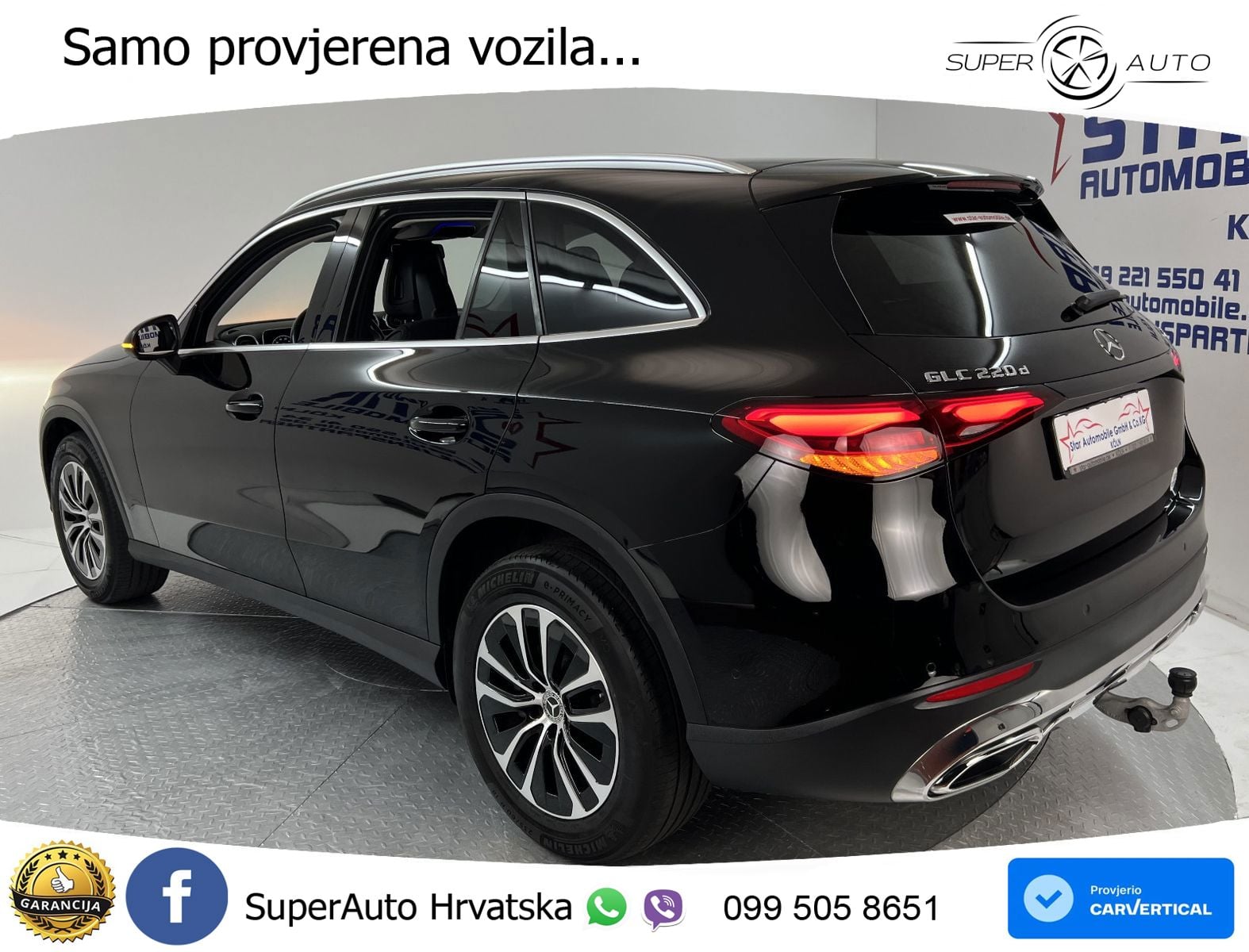 Mercedes GLC 220d (197 KS) 4MATIC 9G-TRONIC LED+GR SJED+ACC