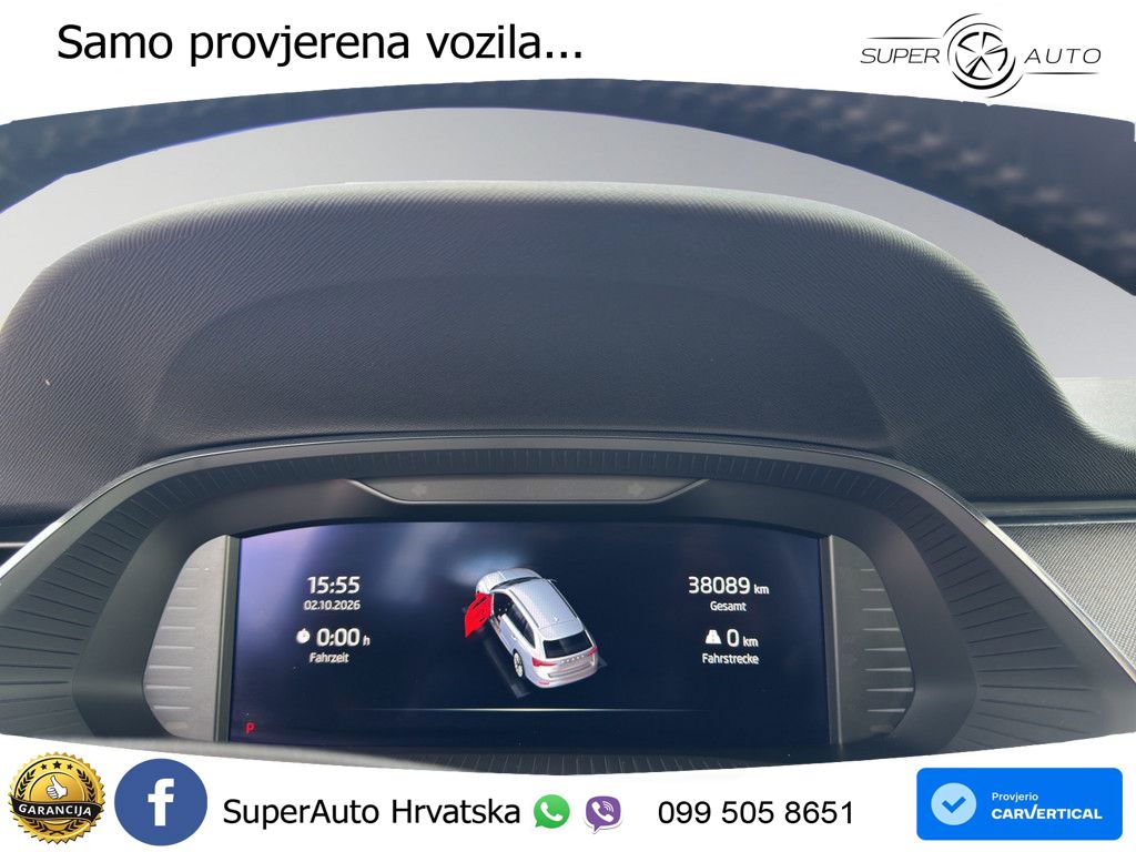 Škoda Octavia Combi 2.0 TDI (150 KS) DSG Selection LED+GR SJED+ACC