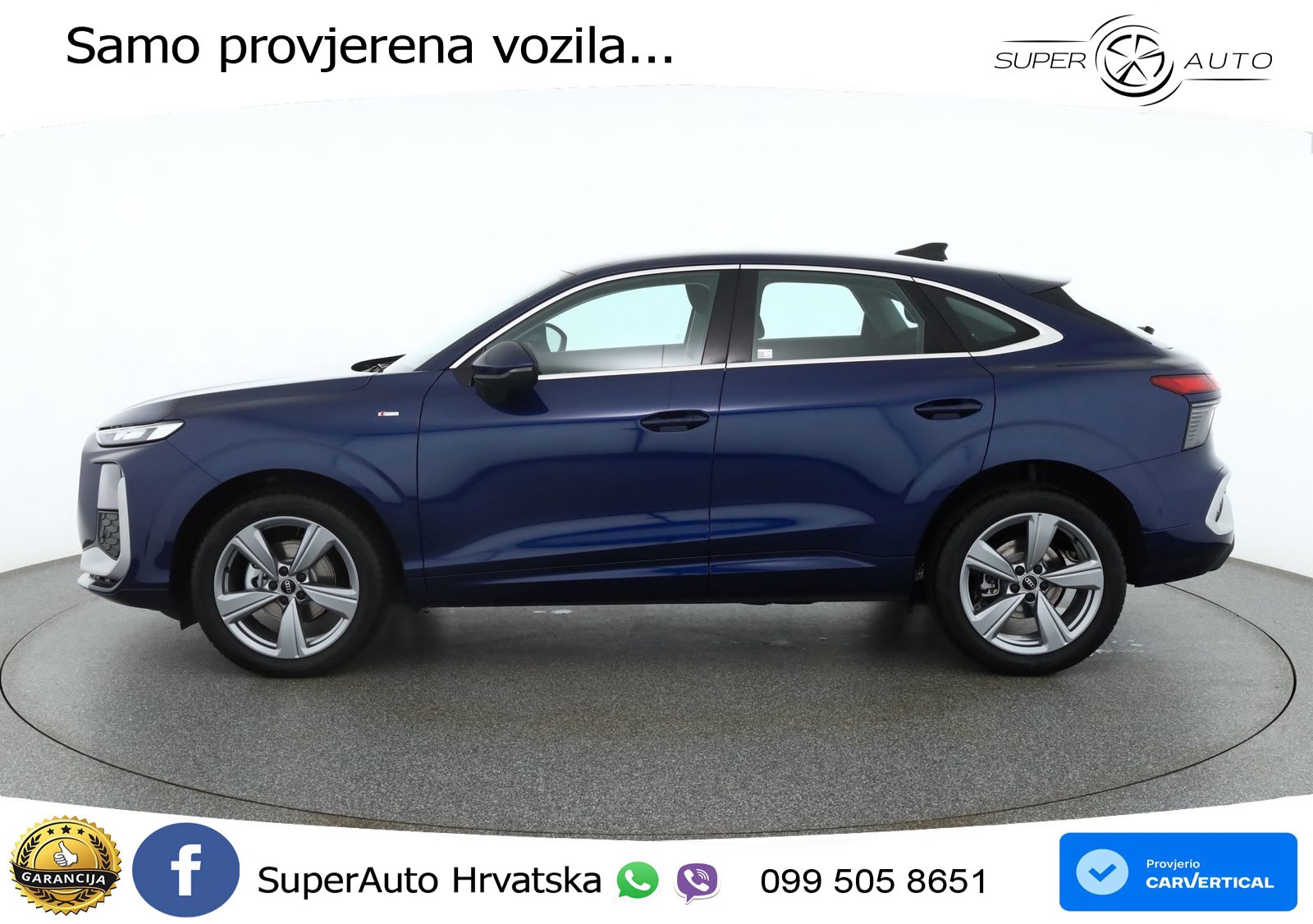 Audi Q3 III Sportback 1.5 TFSI (150 KS) S tronic S line LED+GR SJED+ACC