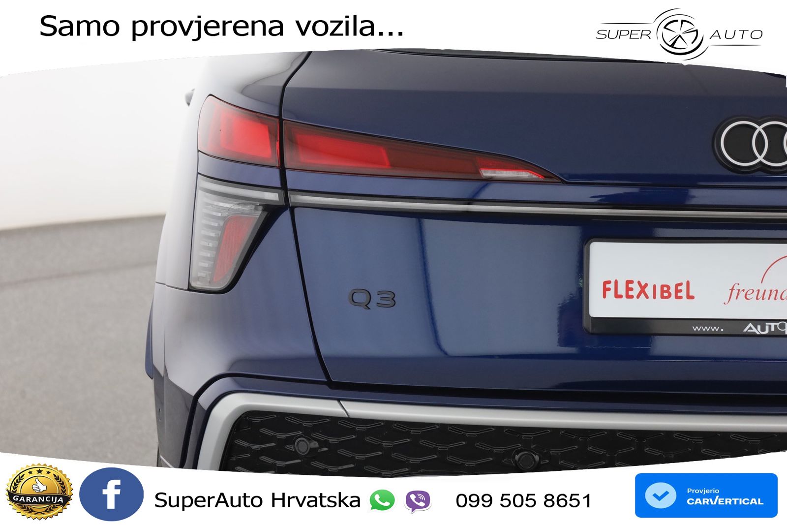 Audi Q3 III Sportback 1.5 TFSI (150 KS) S tronic S line LED+GR SJED+ACC