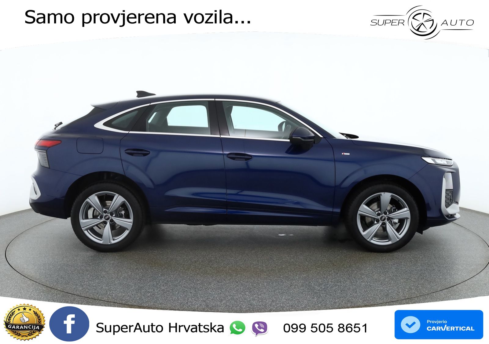 Audi Q3 III Sportback 1.5 TFSI (150 KS) S tronic S line LED+GR SJED+ACC