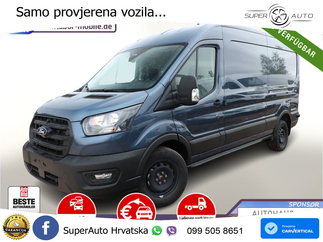 Ford Transit 350 Trend L3H2 LadeP SHZ UVP-48%* 131 KS