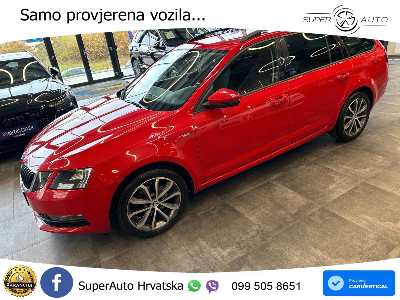 Škoda Octavia Combi 2.0 TDI (150 KS) LED+GR SJED+ACC