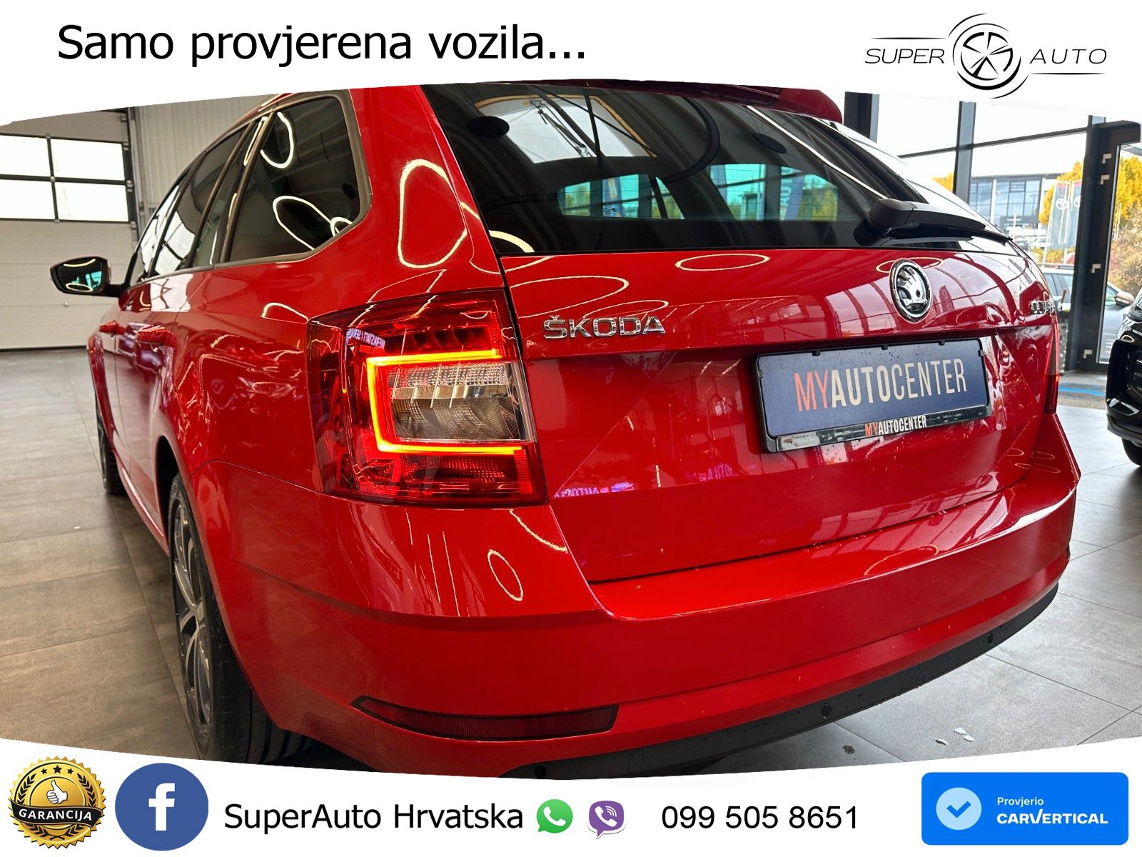 Škoda Octavia Combi 2.0 TDI (150 KS) LED+GR SJED+ACC