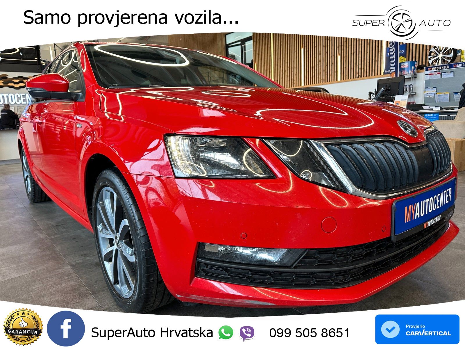 Škoda Octavia Combi 2.0 TDI (150 KS) LED+GR SJED+ACC