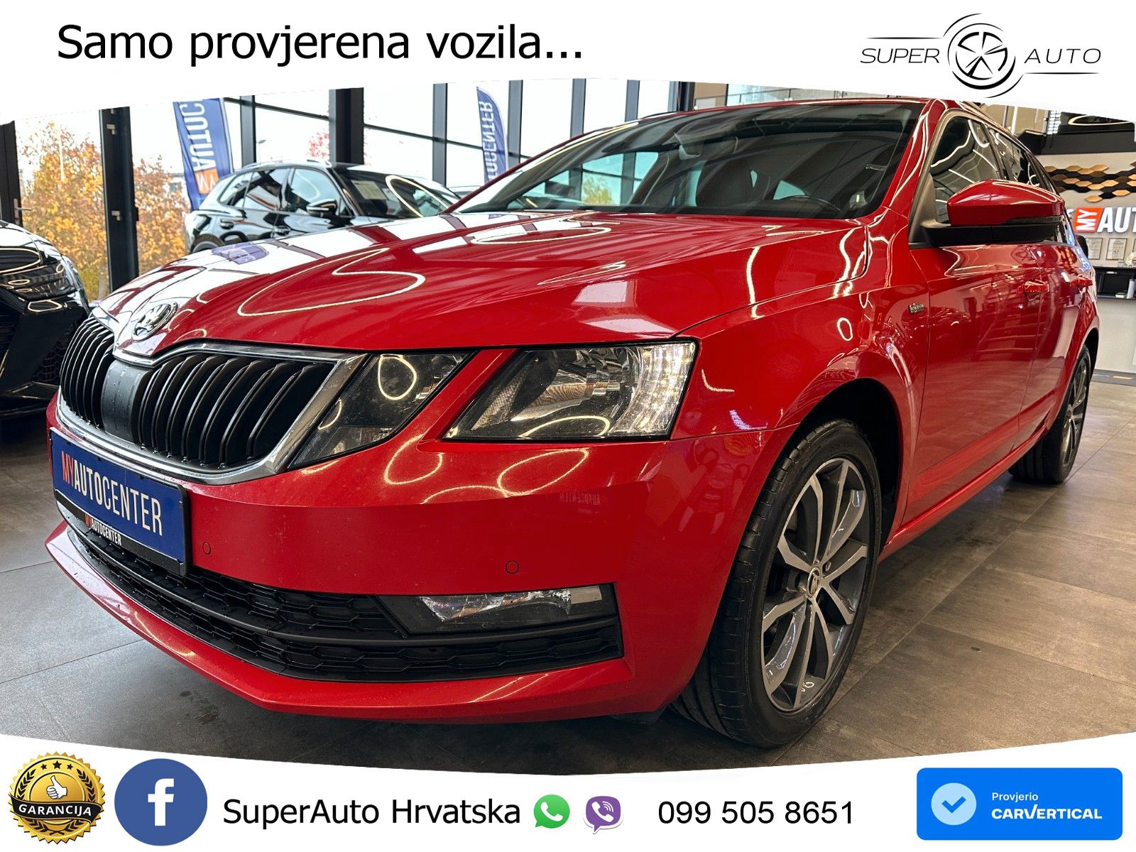 Škoda Octavia Combi 2.0 TDI (150 KS) LED+GR SJED+ACC
